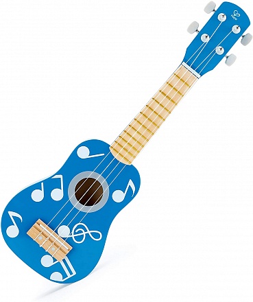 Музыкальная игрушка Гавайская гитара, цвет – голубой 